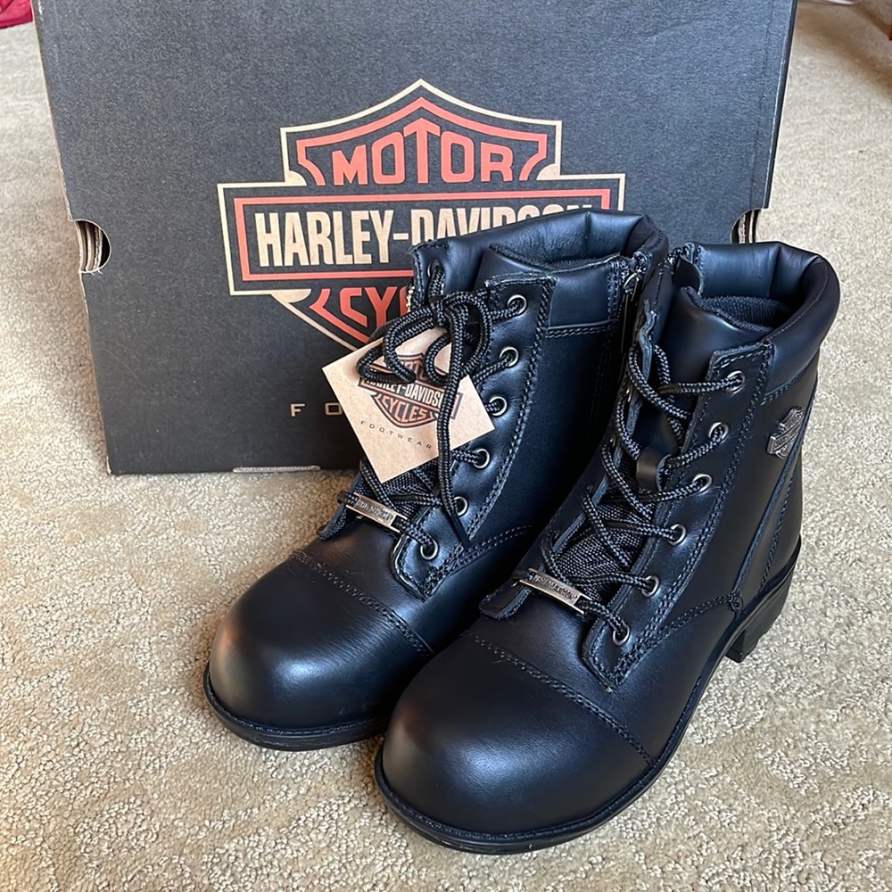 Harley Davidson - Steel Toe Boots